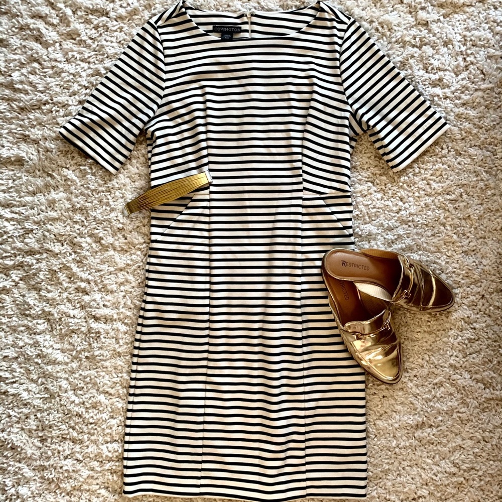 Covington Striped Dress